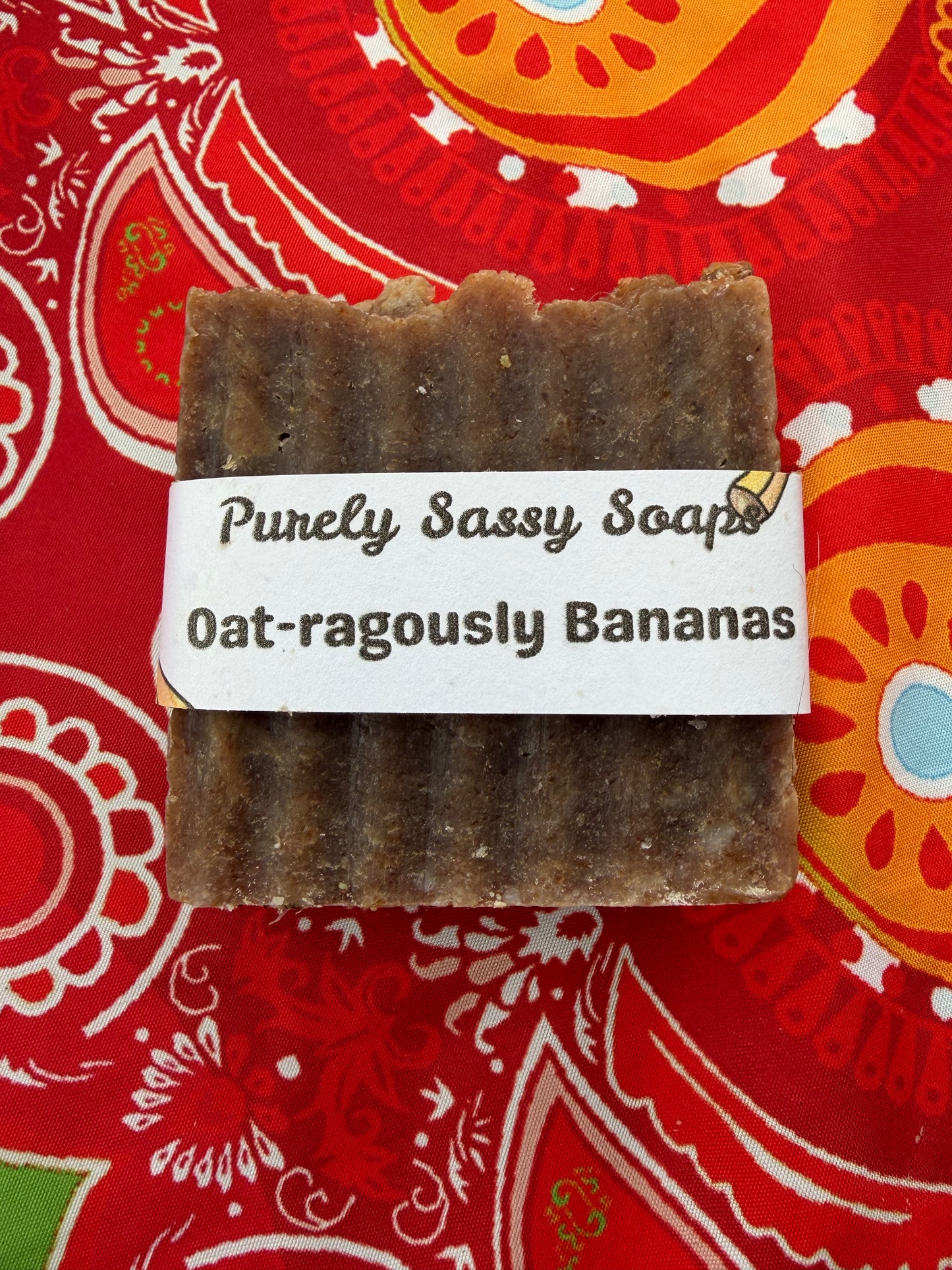 Oat-ragously Bananas soap